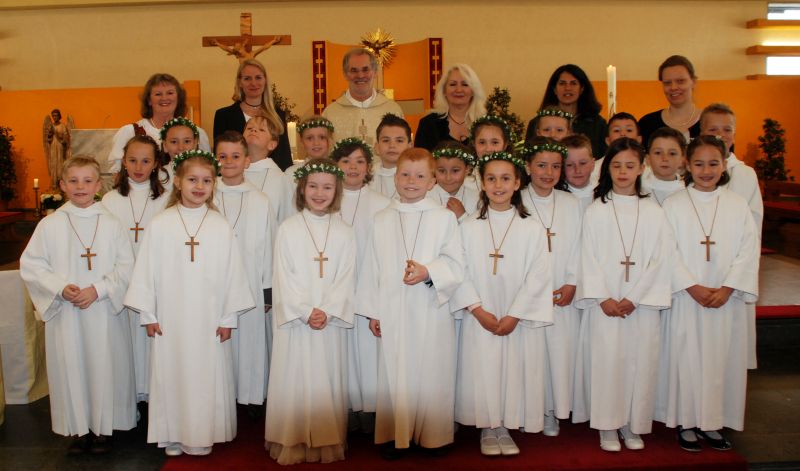 Erstkommunion Pfarre Eichat